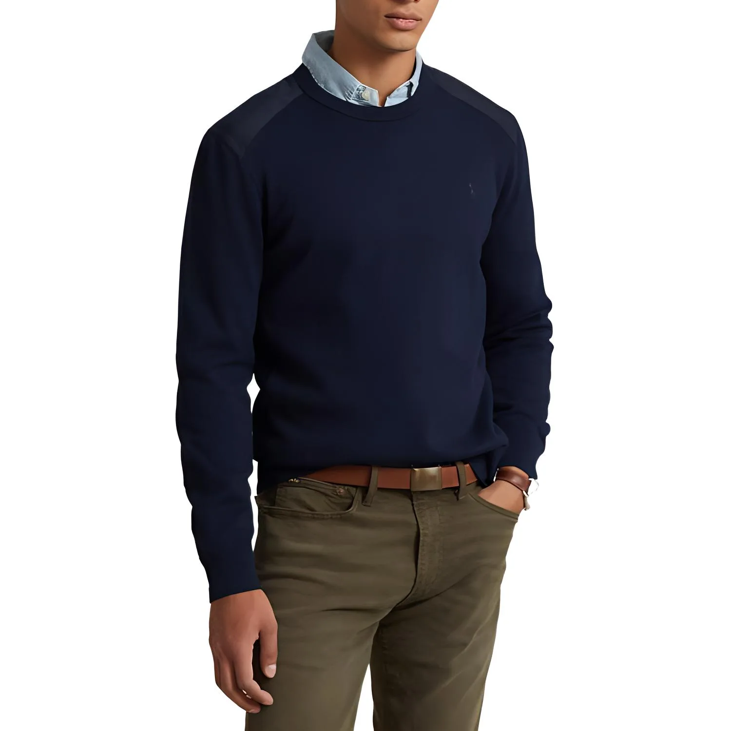 Polo Ralph Lauren Свитер FW22 Men's Marine Blue — фото 4