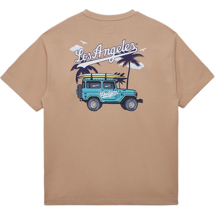 

New Era X MLB T-Shirt Men's Khaki, Хаки, New Era X MLB T-Shirt Men's Khaki