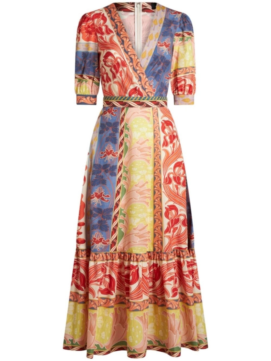 

ETRO летнее хлопковое платье, желтый