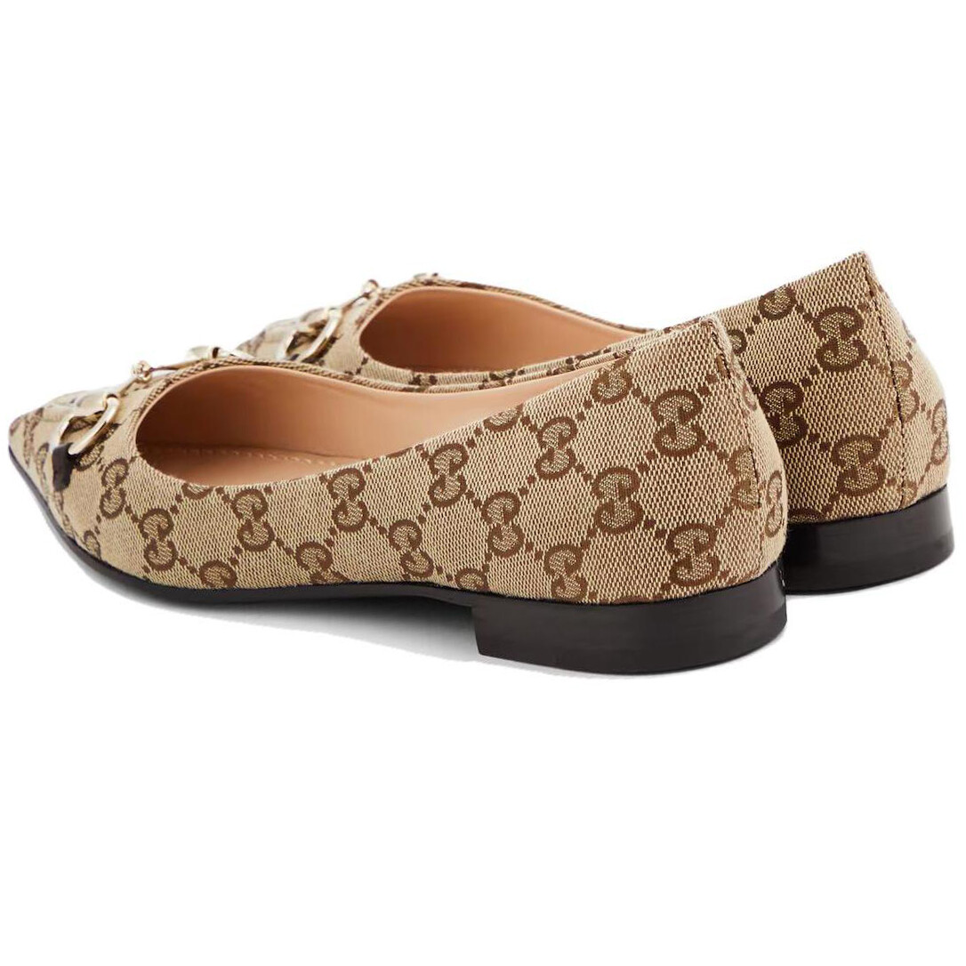 Женская повседневная обувь Женские коричневые Gucci — фото 3