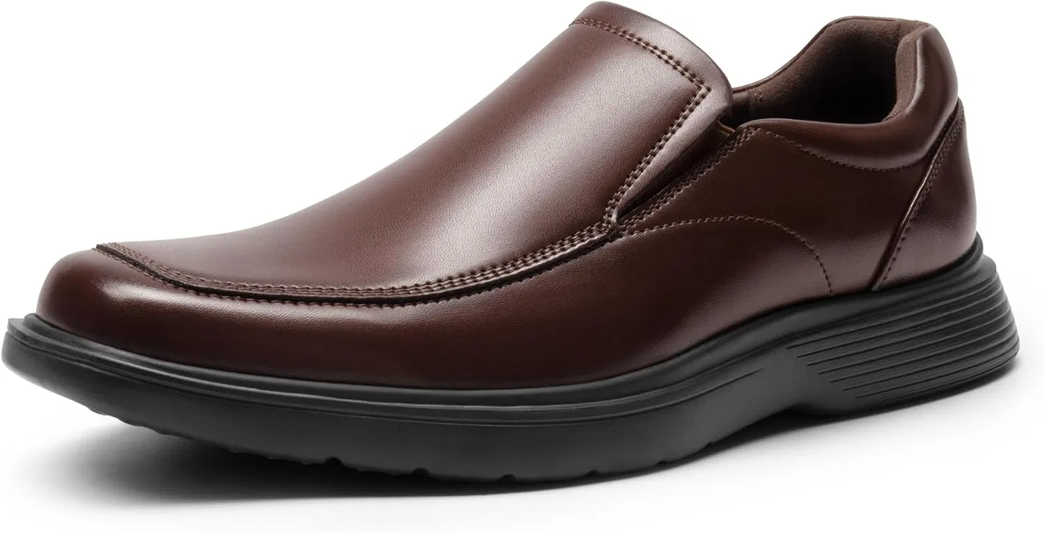 Мужские мокасины-тапочки Bruno Marc, Dark Brown