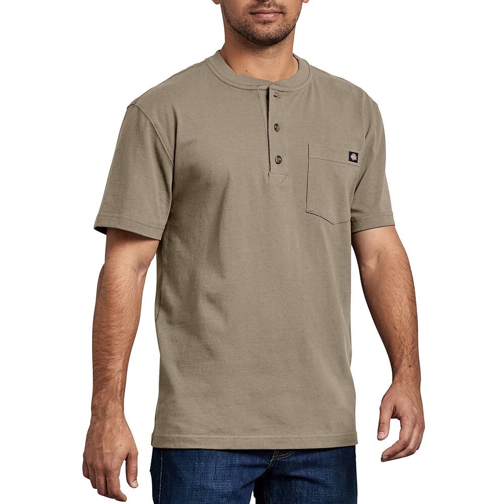 

Мужские хенли Dickies Heavyweight с коротким рукавом, бежевый