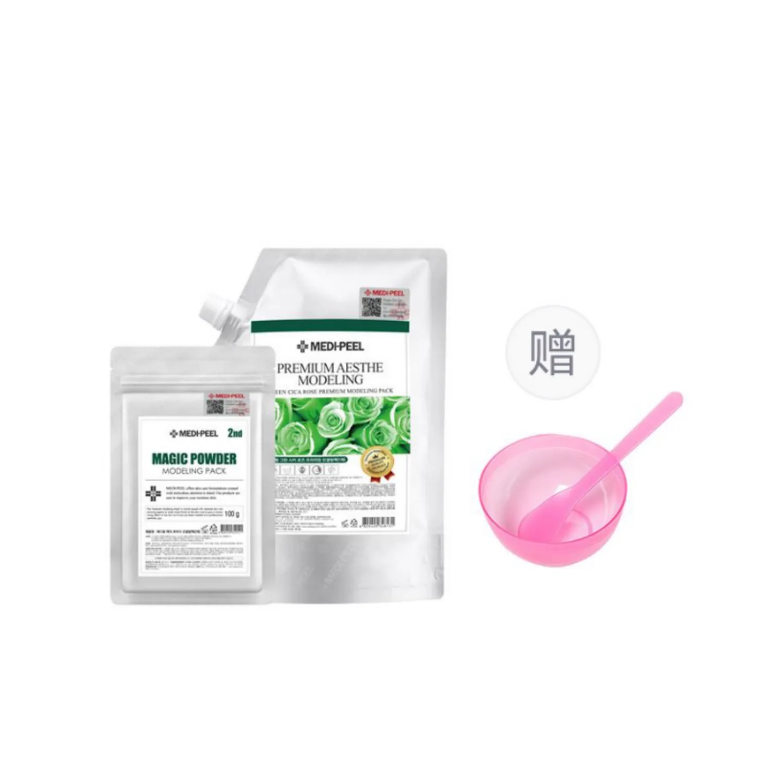 Эссенция Medi-Peel — Медицинская , Snow Soft Mask Gel 1kg+Essence Powder +Free Facial Mask Bowl* +Stirring, 100 г