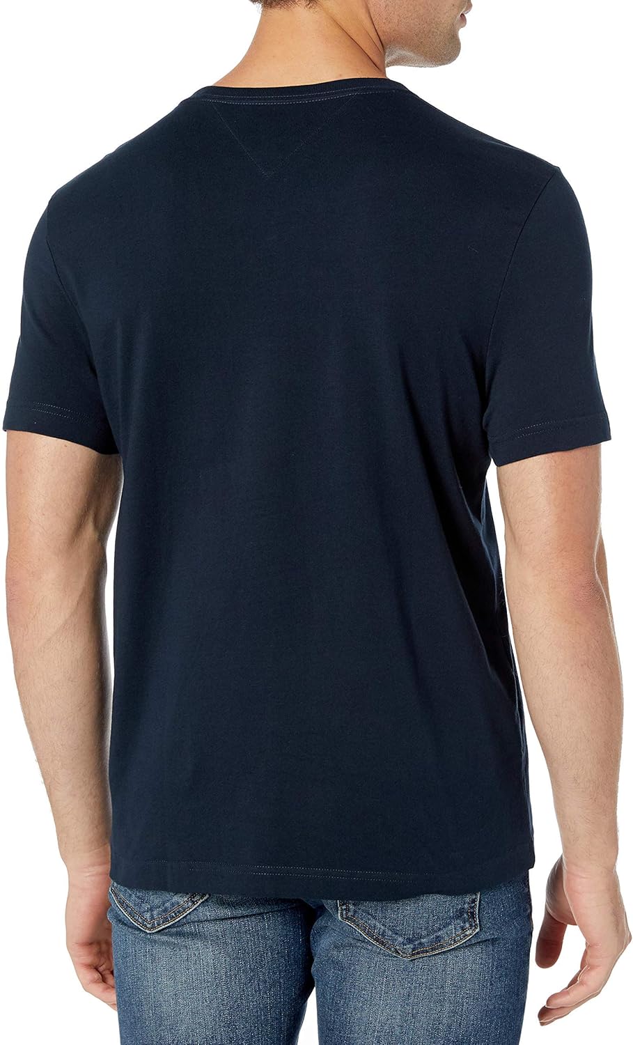 Мужская футболка с коротким рукавом и логотипом Tommy Hilfiger, Sky Captain — фото 2