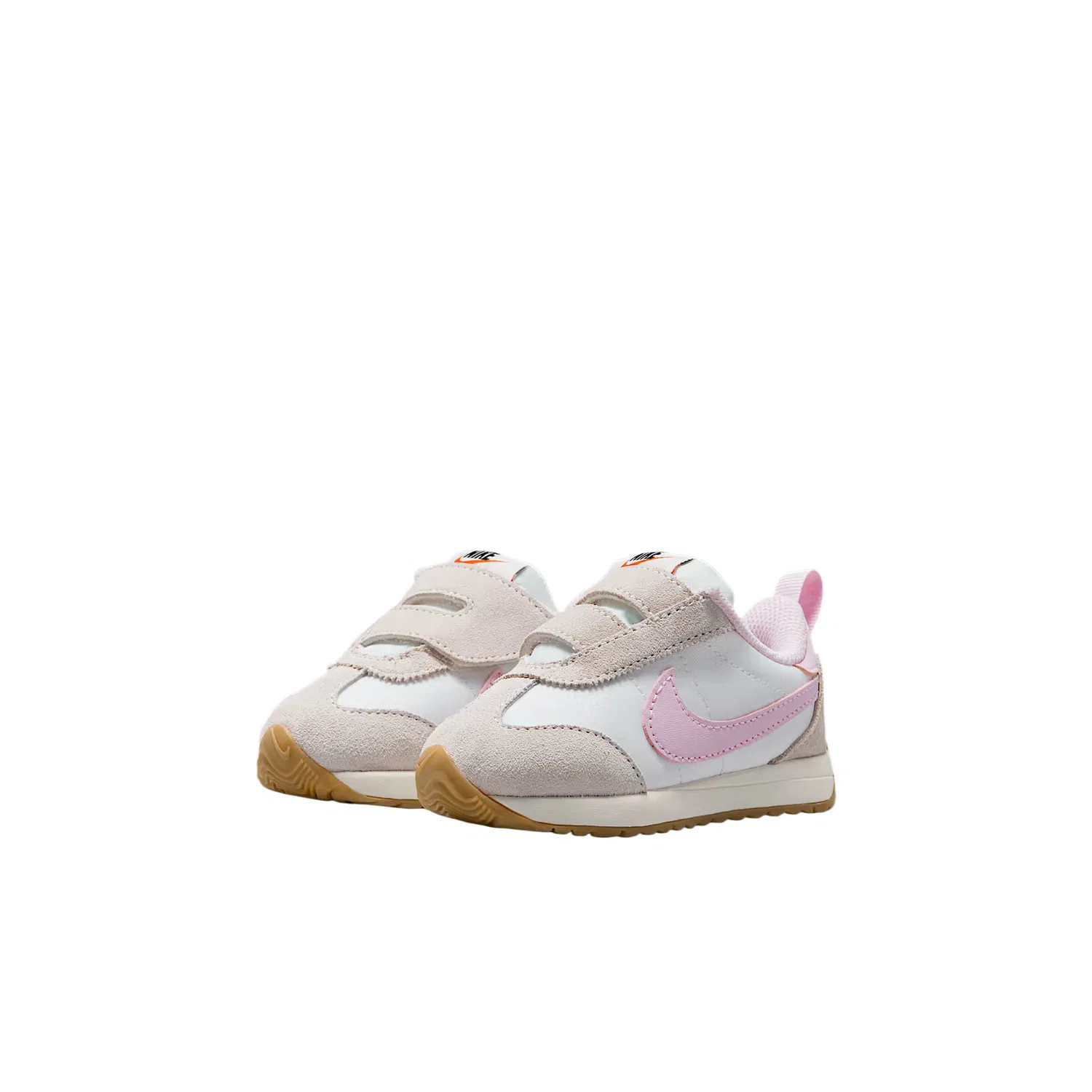 Кроссовки Pacific Low top для малышей и детей Nike, Sail White/Rubber Light Brown/Safety Orange/Foam Pink — фото 3