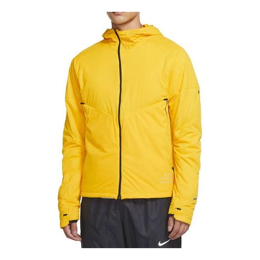 

Куртка Nike Reflective Alphabet Logo Running Athleisure Casual Sports Jacket Yellow, желтый