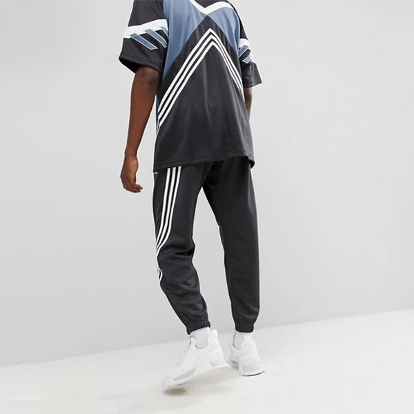 Спортивные штаны adidas originals Bundle Feet Running Sports Pants Black, черный — фото 4