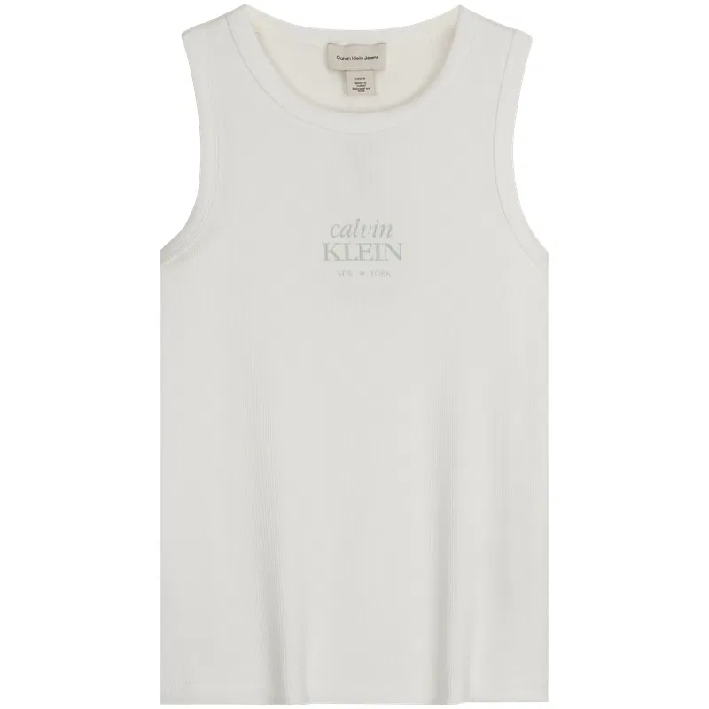Майка женская Other Calvin Klein, YAF-Moon White — фото 3