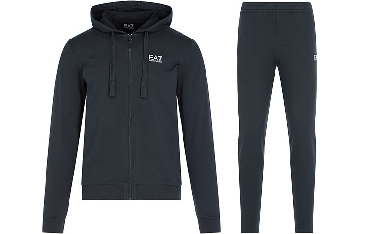 

EA7 Casual Sportswear Мужская морская синяя футболка EMPORIO ARMANI