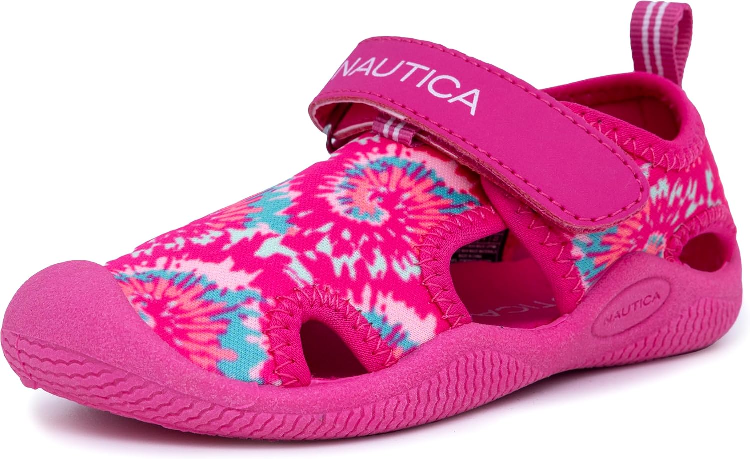 

Детские защитные водные сандалии Nautica с закрытым носком, розовый
