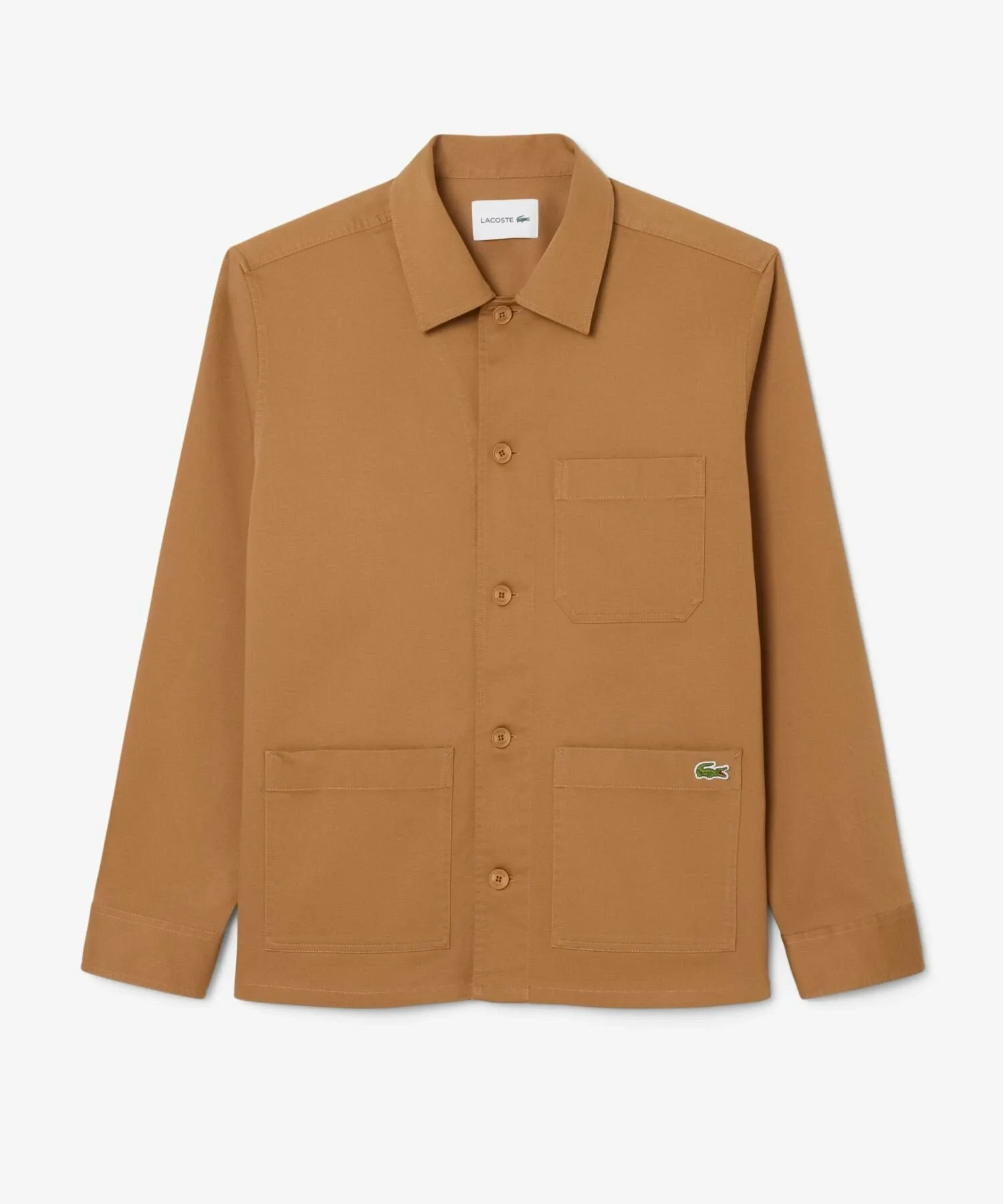 Вельветовый комбинезон LACOSTE, Camel — фото 4