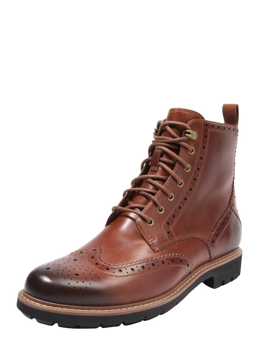 

Ботинки на шнуровке CLARKS Lace-Up Boots Batcombe Lord, цвет caramel/dark brown