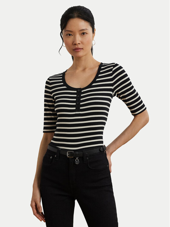 

Облегающая блузка 200971086002 Lauren Ralph Lauren, черный