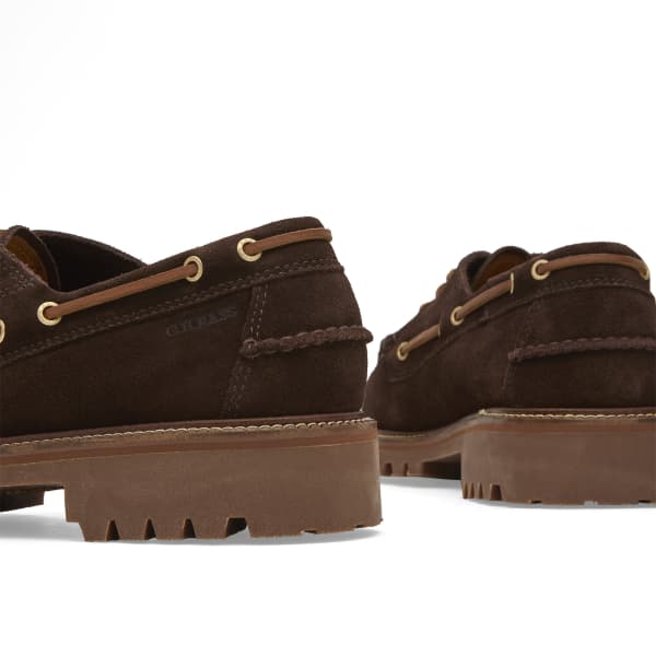 Мокасины Ranger camp Bass Weejuns, Chocolate Suede — фото 4