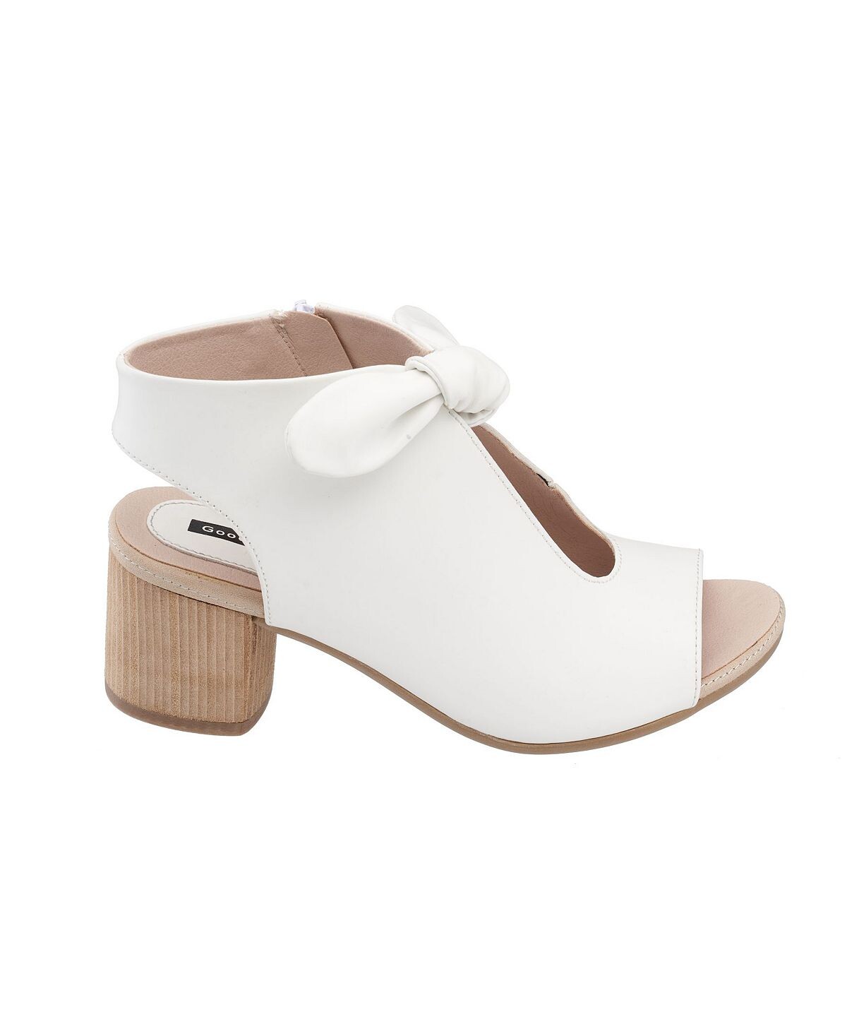 Женские босоножки на каблуке Kimora GC Shoes, белый — фото 2