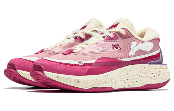 Кроссовки мягкие теплые x история игрушек Li-Ning, розовый — фото 4