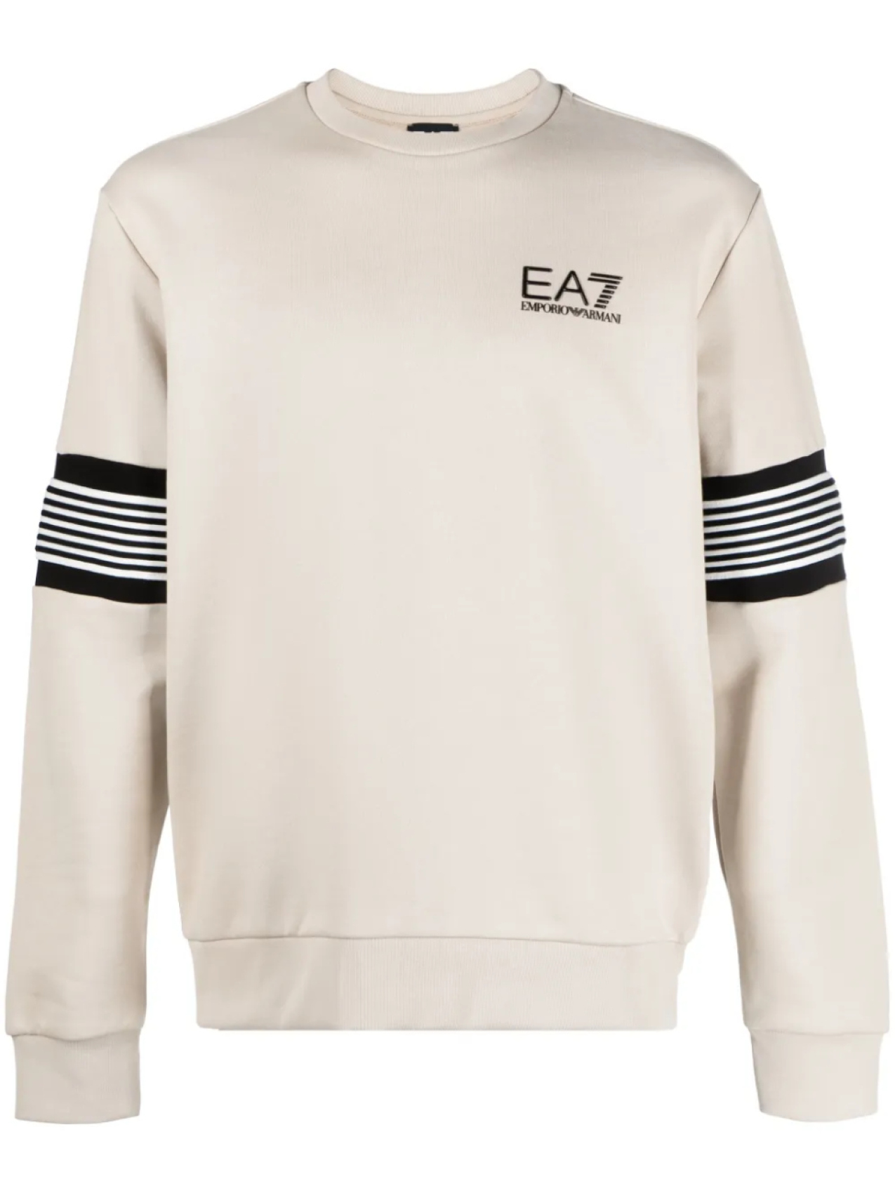 

Толстовка из джерси с логотипом Ea7 Emporio Armani, коричневый