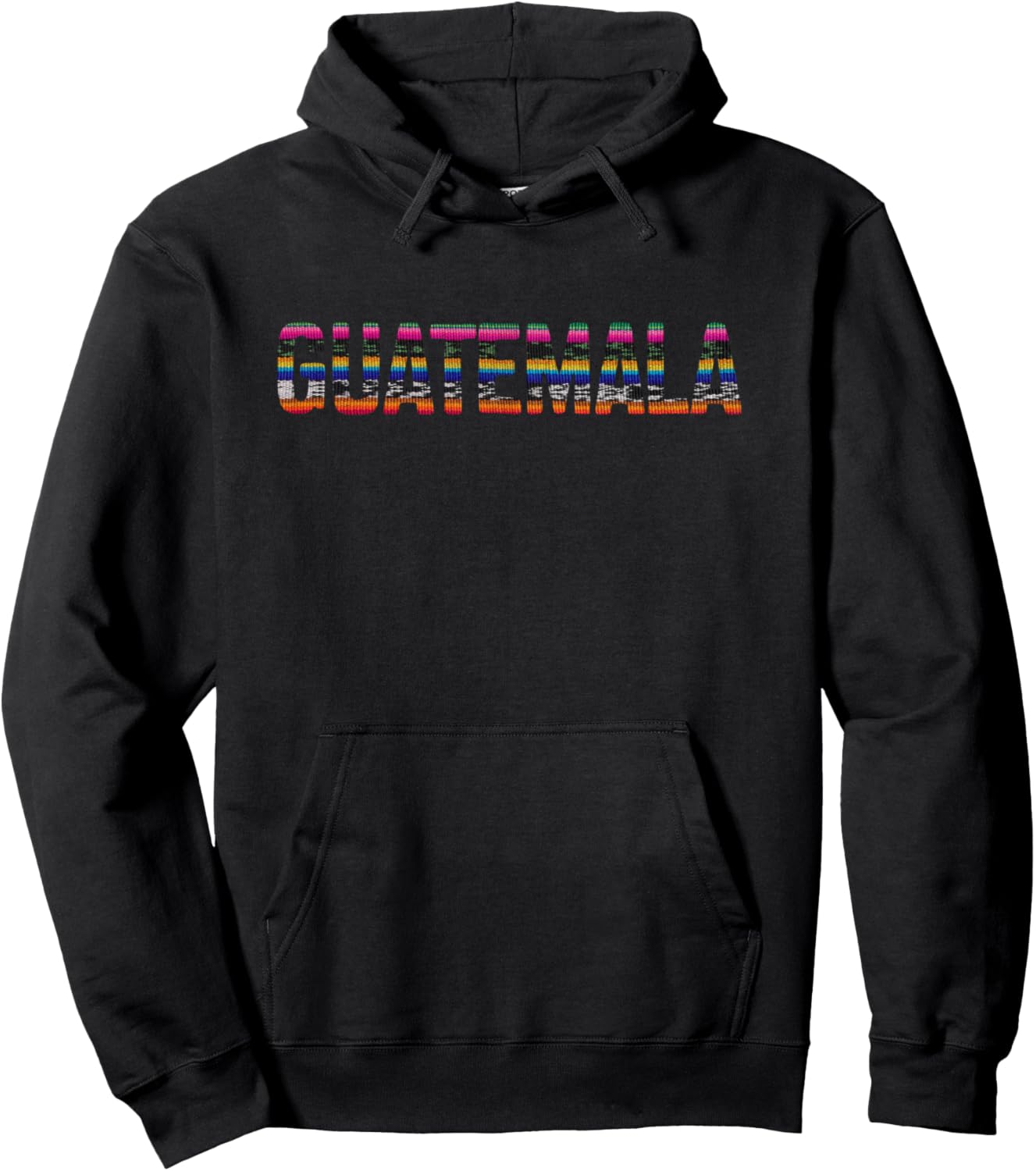 

Гватемальская толстовка Chapin Quetzal Antigua Tikal 502 в традиционном стиле майя 502 502 Chapin Apparel, черный