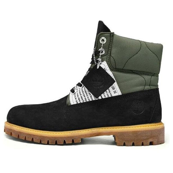 

Кроссовки tree pack premium 6 inch boots 'black nubuck' Timberland, черный