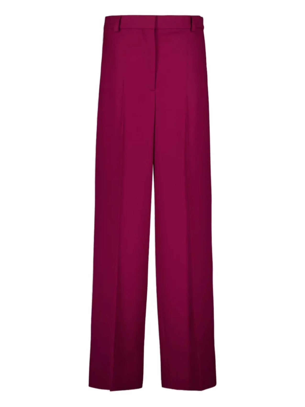 

Шерстяные брюки с высокой талией Stella McCartney, фиолетовый