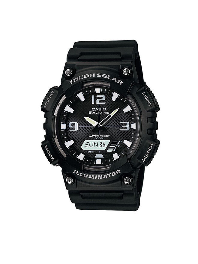 

Часы Solar AQ-S810W-1AVEF Casio, черный