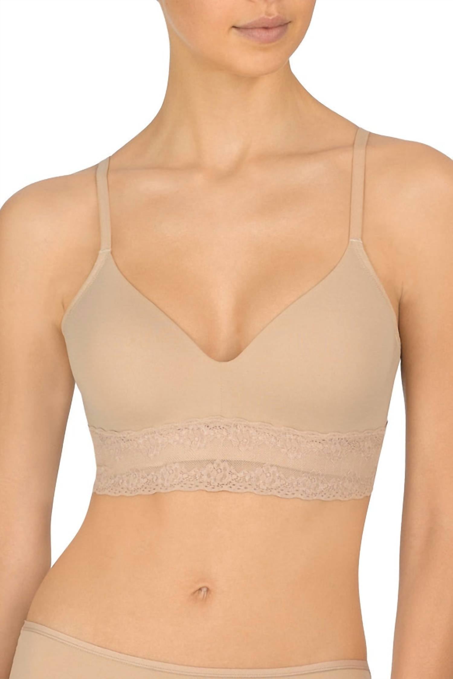 

Бюстгальтер Bliss Perfection Soft Cup в светло-молочном оттенке Natori, мокко