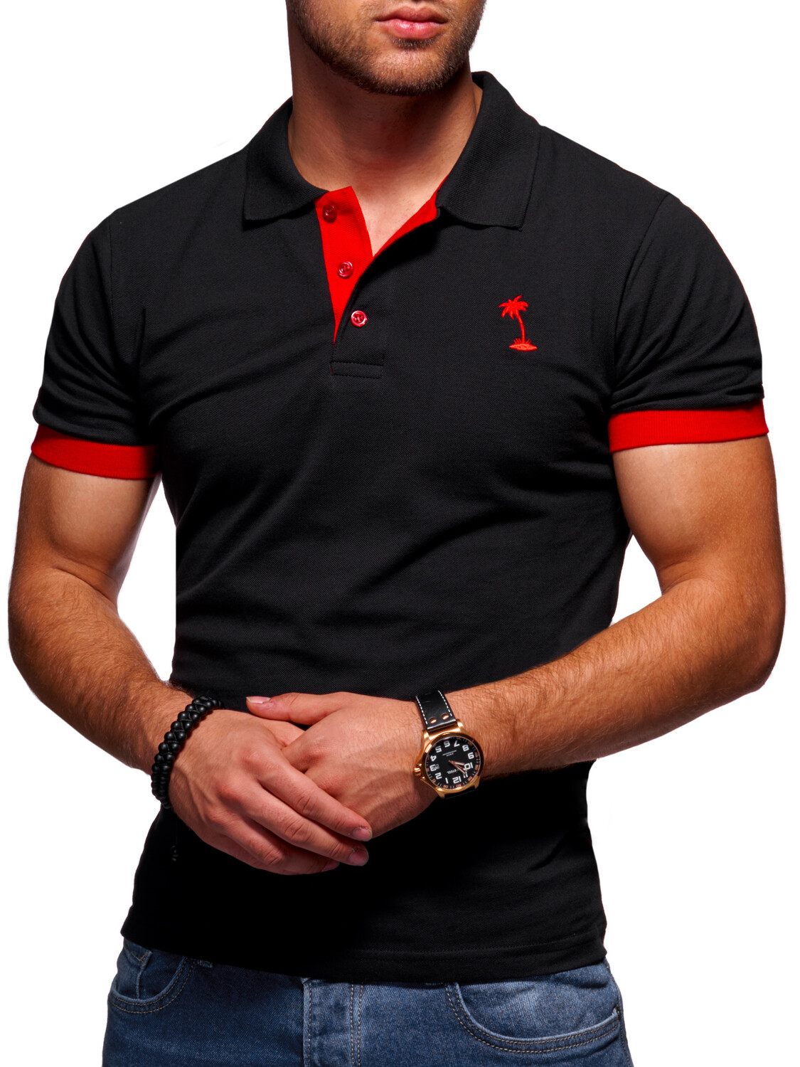 

Поло Style Division SDLOSANG, черный