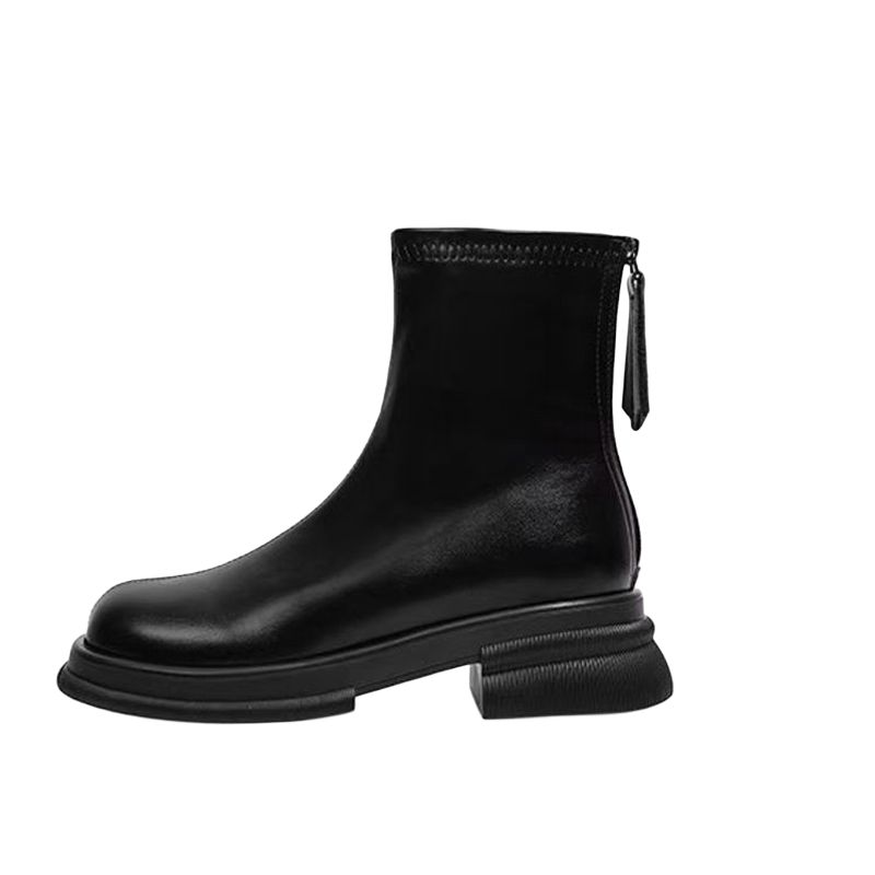 REIHUNG Черные женские ботильоны, цвет Black
