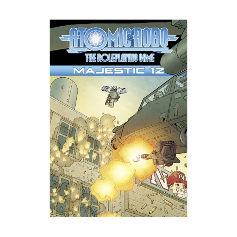

Majestic 12, Atomic Robo (Evil Hat Productions), мягкая обложка