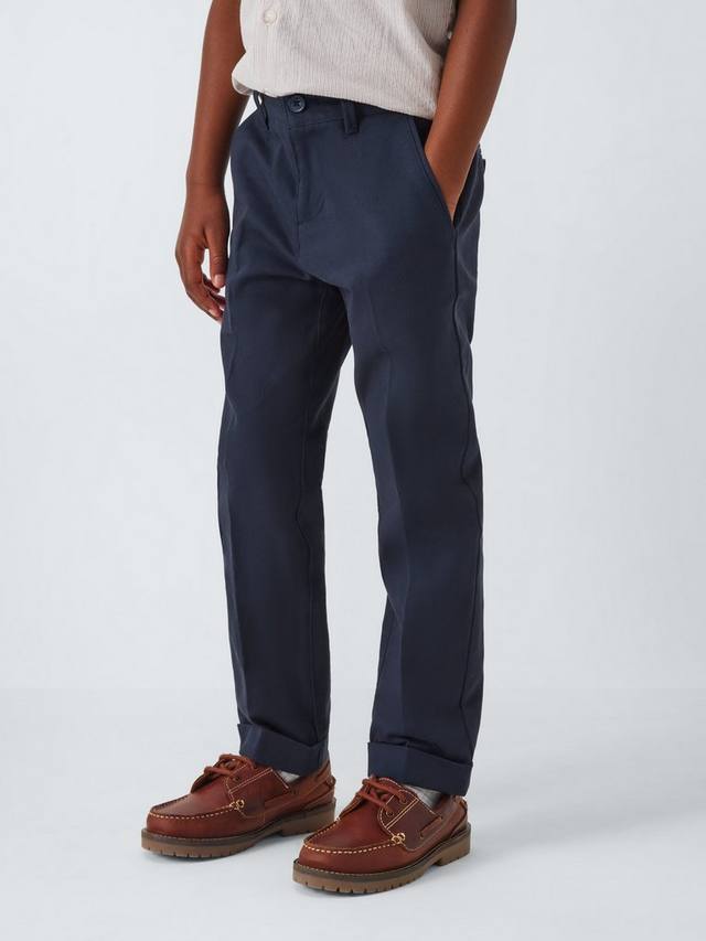 

Детские брюки чинос John Lewis Heirloom Collection, Navy