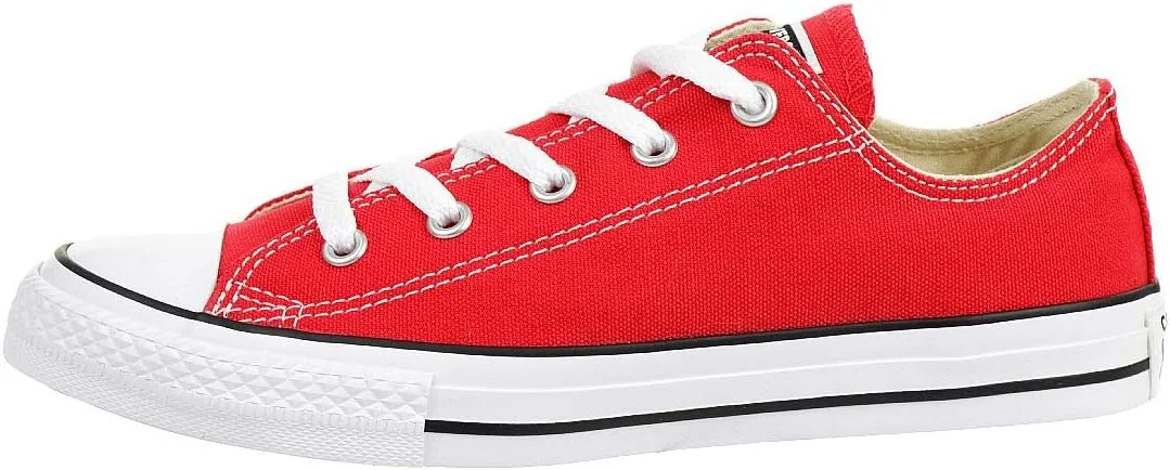 Кеды Converse Chucks Stars Bars OX M3494C белые с красными элементами — фото 3