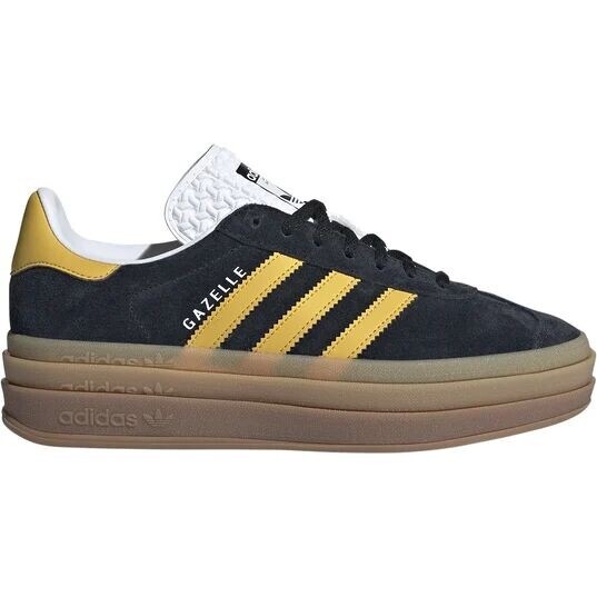

Кроссовки adidas Originals Gazelle Bold женские, цвет Schwarz/Gold/Weiß