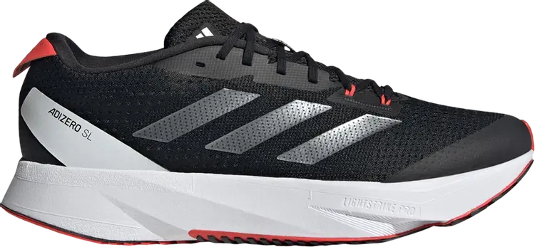 

Кроссовки Adizero SL 'Black Iron Metallic', черный