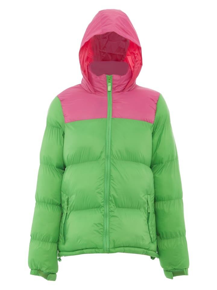 

Пуховик Bococa, цвет saftiges grün rosa