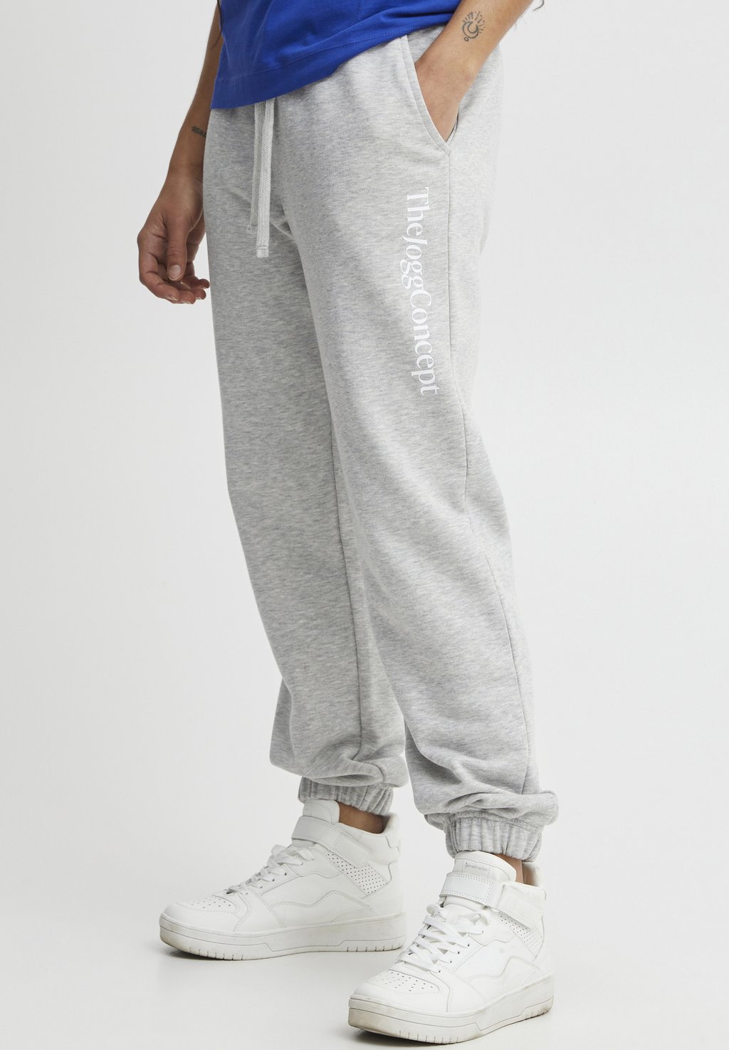 

Брюки для бега JCSAFINE JOGGING TheJoggConcept, цвет light grey melange