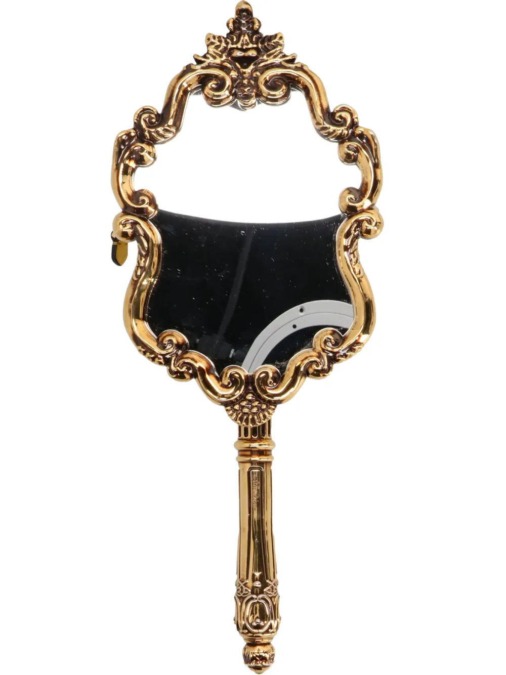 

Клатч с зеркалом и съемной цепочкой Moschino, золотистый