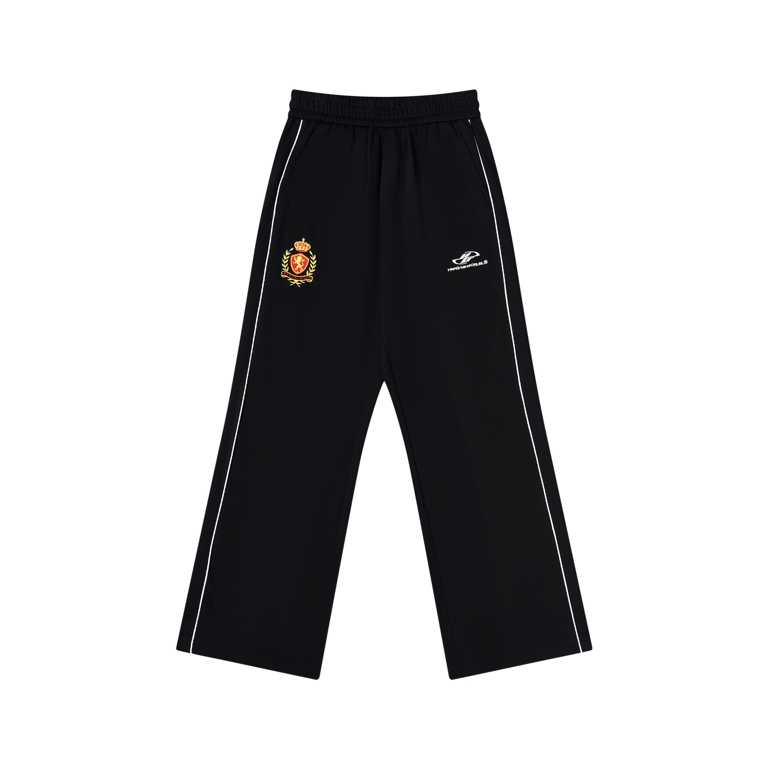 

Повседневные брюки унисекс черные HARSH AND CRUEL