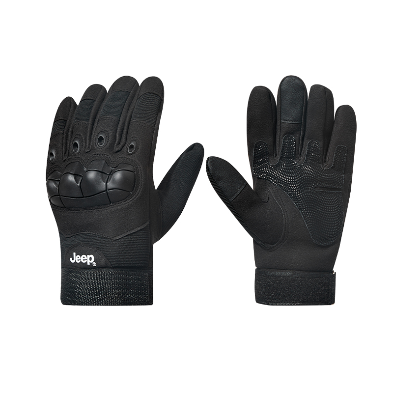 

Тактические и военные перчатки Jeep, obsidian черный-full finger