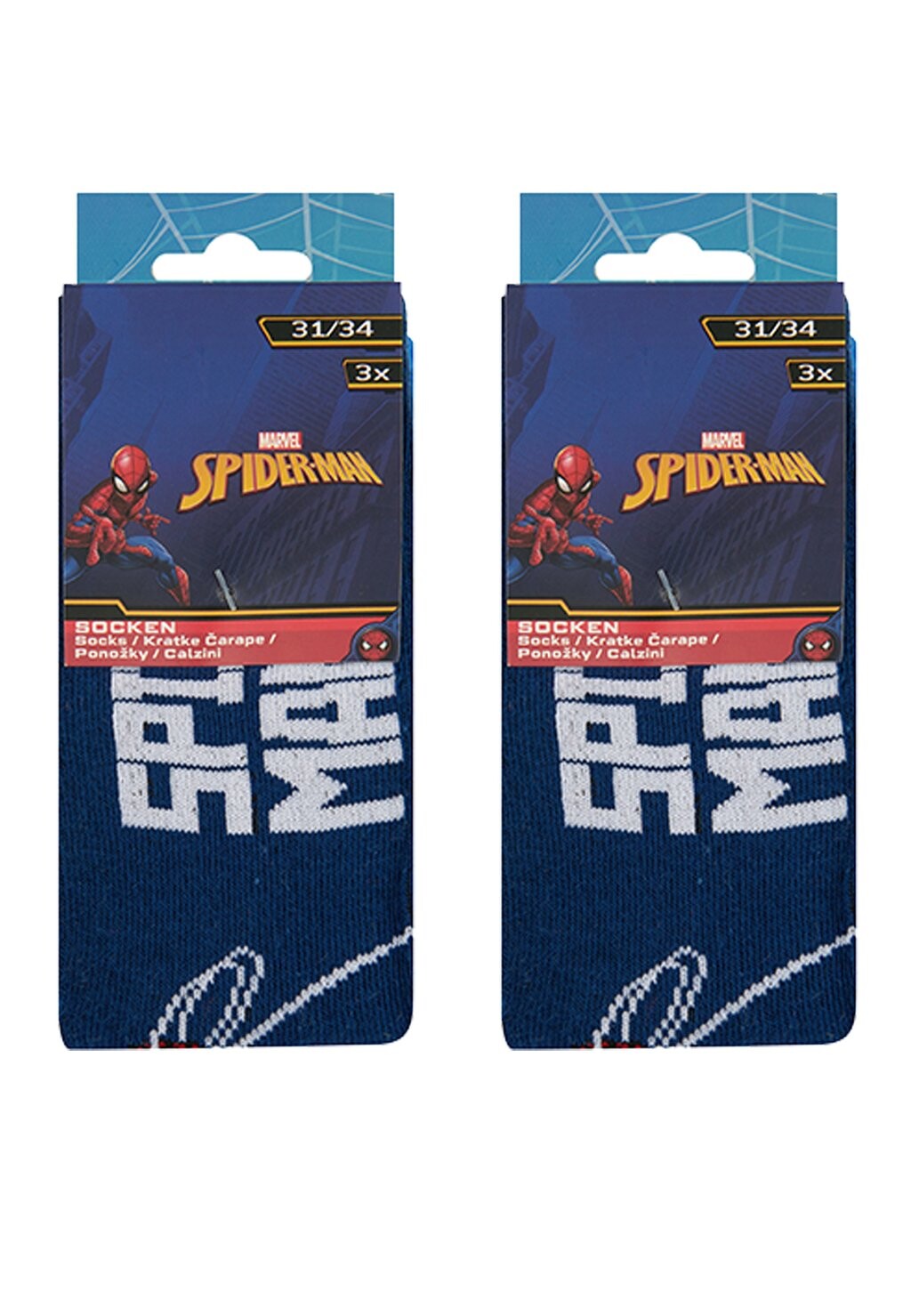 

Носки 6 Paar Spiderman, разноцветные