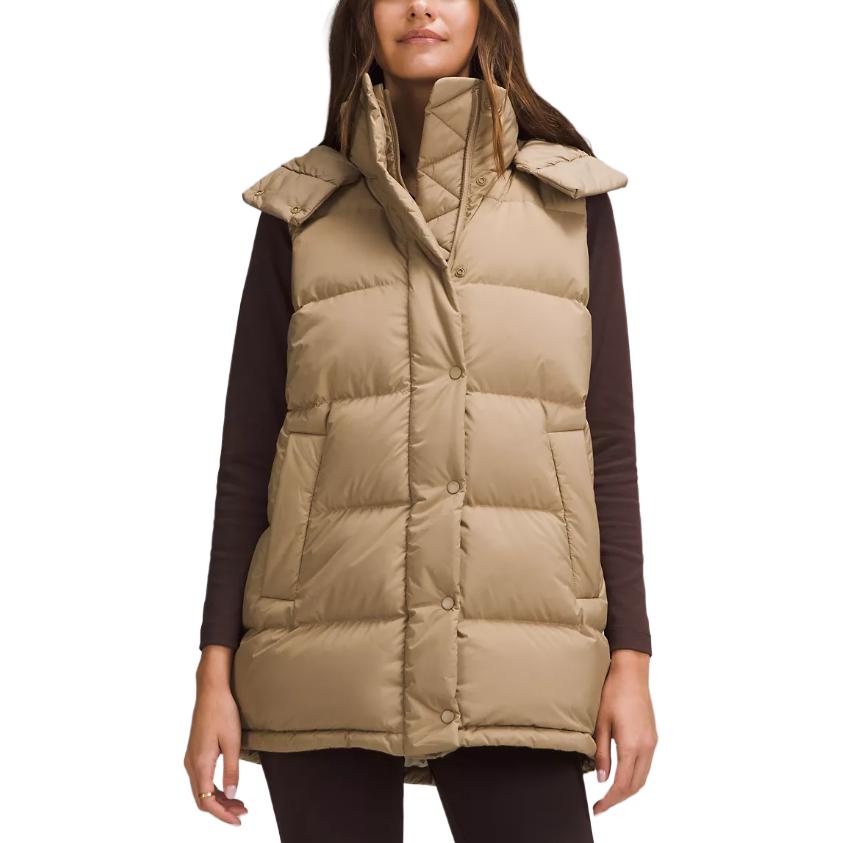 

Lululemon Пуховая жилетка Wunder Puff Series для женщин, Hazelnut Tan/Trench Coats/Filbert Tan/Trench