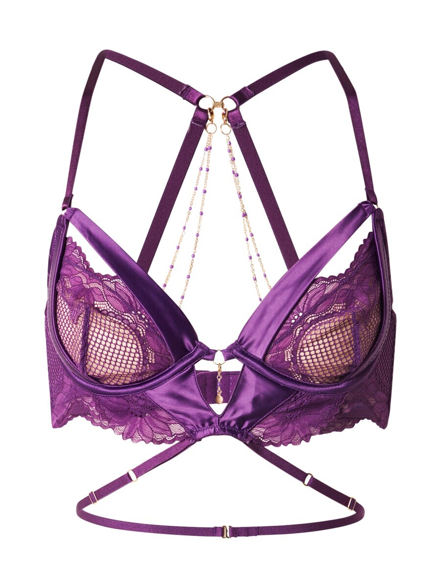 

Бюстгальтер на косточках Hunkemöller Bra Belladonna II, темно-фиолетовый