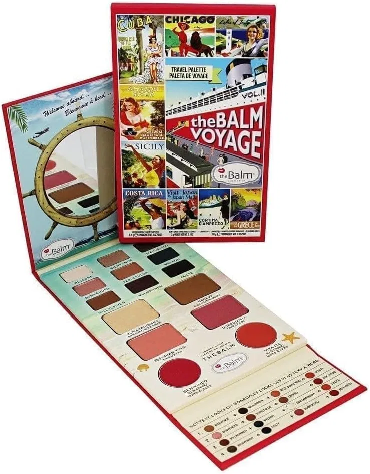 Палетка для лица theBalm Voyage Vol.2 Face Palette 21.1 г — фото 2