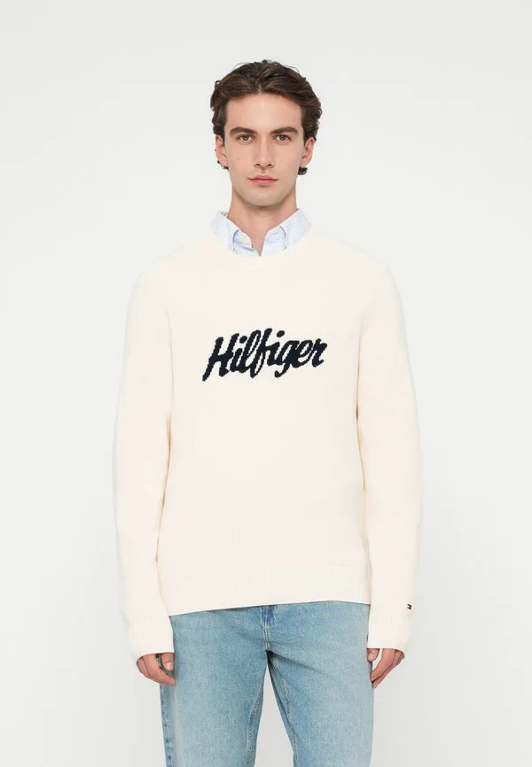 Сезонный джемпер с графическим принтом и вырезом-стойкой Tommy Hilfiger, Calico
