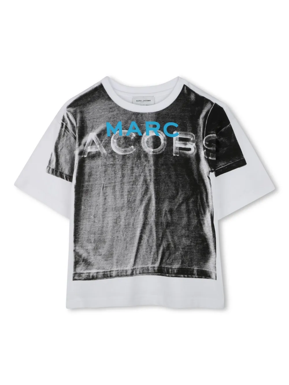 

Футболка с графичным принтом Marc Jacobs Kids, белый