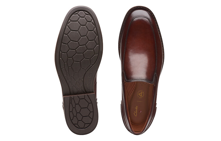 Мужские туфли Clarks Men's Casual Shoes Men Low-Top Brown — фото 3