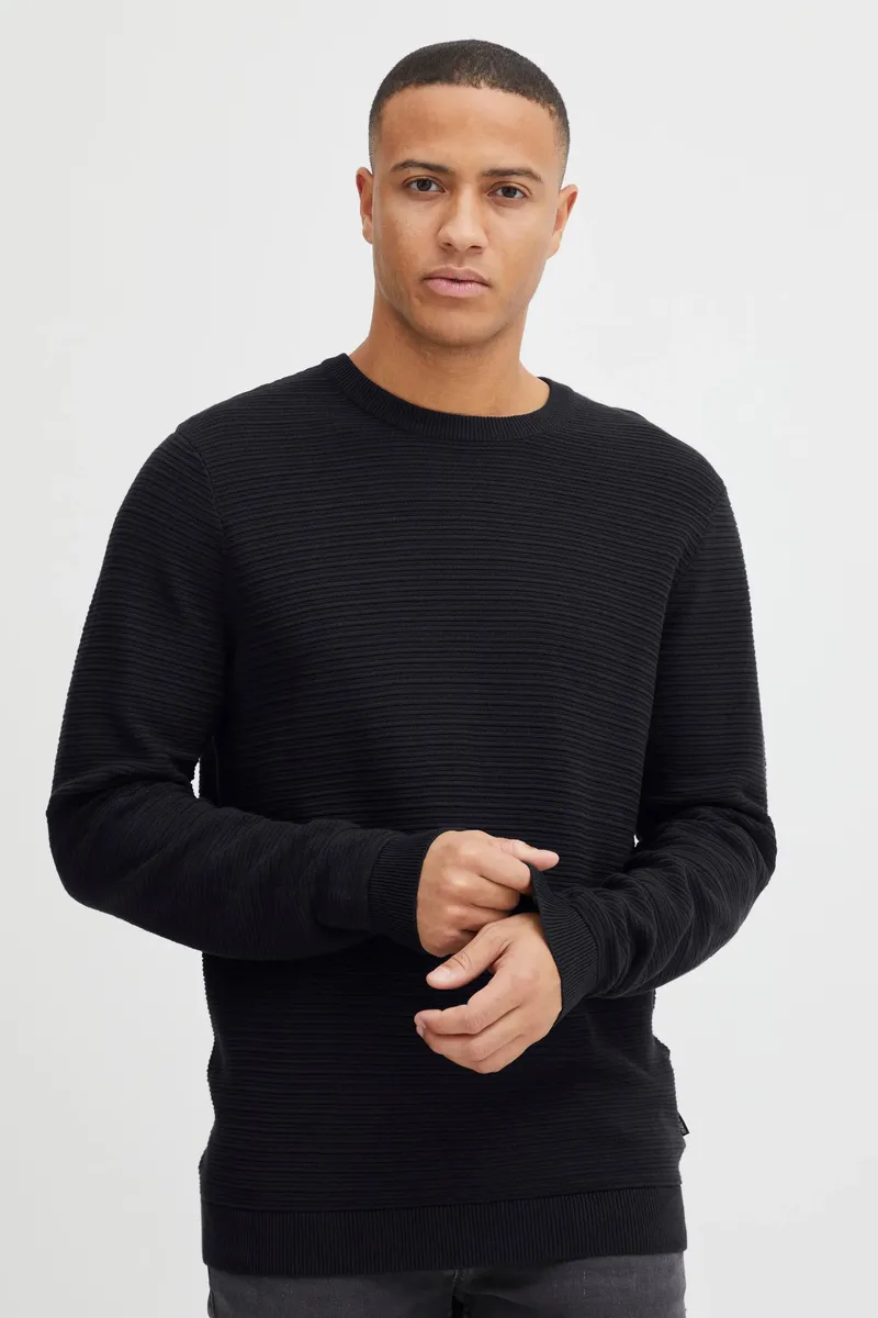 

Свитер смесовой вязки "BLEND BHPullover", черный