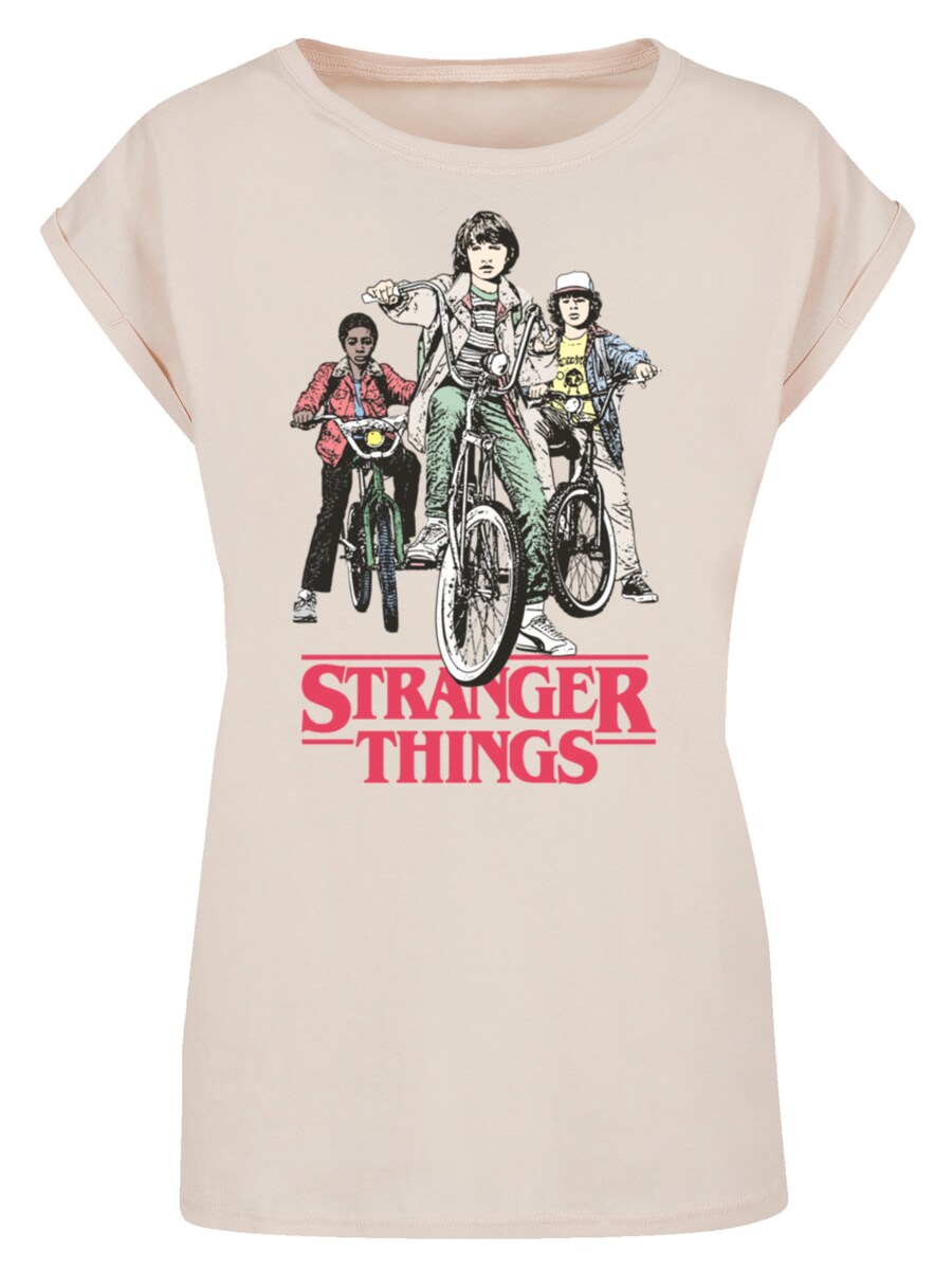 

Рубашка F4NT4STIC Stranger Things Netflix TV Series, песочный