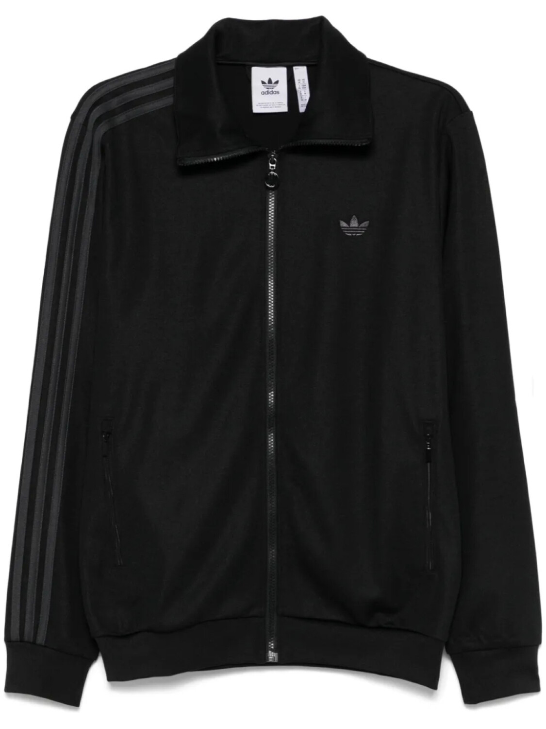 

Adidas куртка с логотипом Trefoil, черный