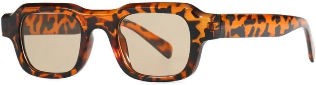 

Солнцезащитные очки с защитой UV400 | Маленькая оправа, линзы конфетного цвета | Для женщин и мужчин, для занятий спортом на открытом воздухе и вождения (коричневый леопардовый принт) PNTRBCK, Leopard Brown