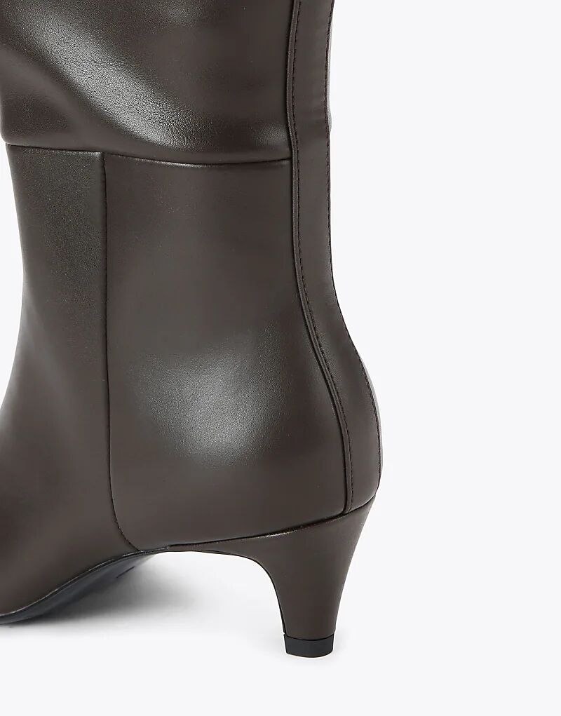Высокие сапоги KG Kurt Geiger Tansy коричневого цвета — фото 3